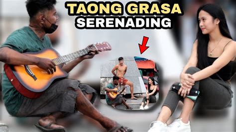 kinantot ng taong grasa|TAONG GRASA SERENADING PUBLIC PRANK .